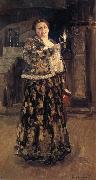 Konstantin Korovin Mistress oil on canvas